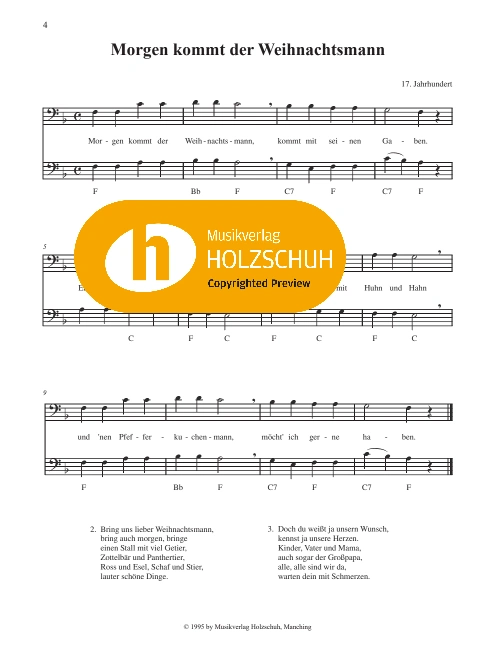 Morgen kommt der Weihnachtsmann